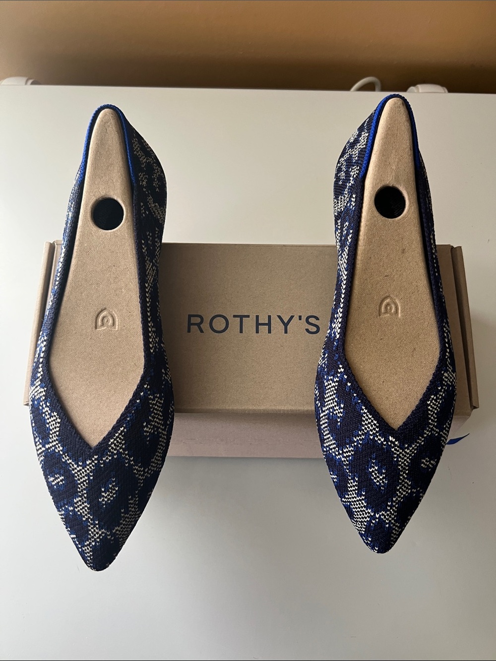 Rothy’s Indigo Cat The Point ll Flats